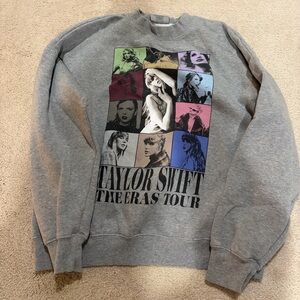 Taylor Swift The Eras Tour Multicolor Crewneck Sweater